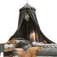 thumbnail image 1 of Fashion Bed Canopy Multipurpose Punch-free Breathable Bed Curtain Wash, 1 of 5