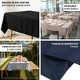 thumbnail image 4 of Efavormart Ivory Polyester Rectangle Tablecloth 60"×84" – Wrinkle-Resistant, Durable Party / Event Table Cover, 4 of 4