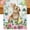 Ivory, variant on Easter Table Runner 36 Inches Long for Kitchen Dining, Spring Watercolor Bunny Eggs Flower Leaf Pink Plaid Dresser Scarf Farmhouse, Dining Table Decorations for Wedding/Parties, 13 x 36 In