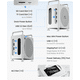 thumbnail image 2 of ACASIS Estación de Acoplamiento 8 en 1 Dual SSD 40Gbps para Mac Mini, 2 of 14