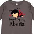 thumbnail image 4 of Inktastic My Abuela Loves Me Ladybug Boys or Girls Long Sleeve Toddler T-Shirt, 4 of 5