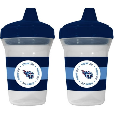 Baby Fanatic Tennessee Titans 2-Pack Sippy Cup, BPA-Free
