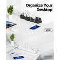 thumbnail image 4 of Abrazadera de escritorio Power Strip TenTrend 1875 W con 2 USB A y 2 USB C, 4 of 7