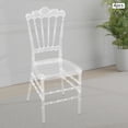 thumbnail image 2 of ToppiJoy 4 Pcs Clear Dining Chairs, Chair Transparent Crystal, Acrylic Dining Chairs, for Event Wedding Party Reception, Party, 2 of 27