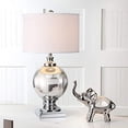 thumbnail image 2 of Safavieh Silver Table Lamp and Nature Hard Linen Shade, 2 of 4