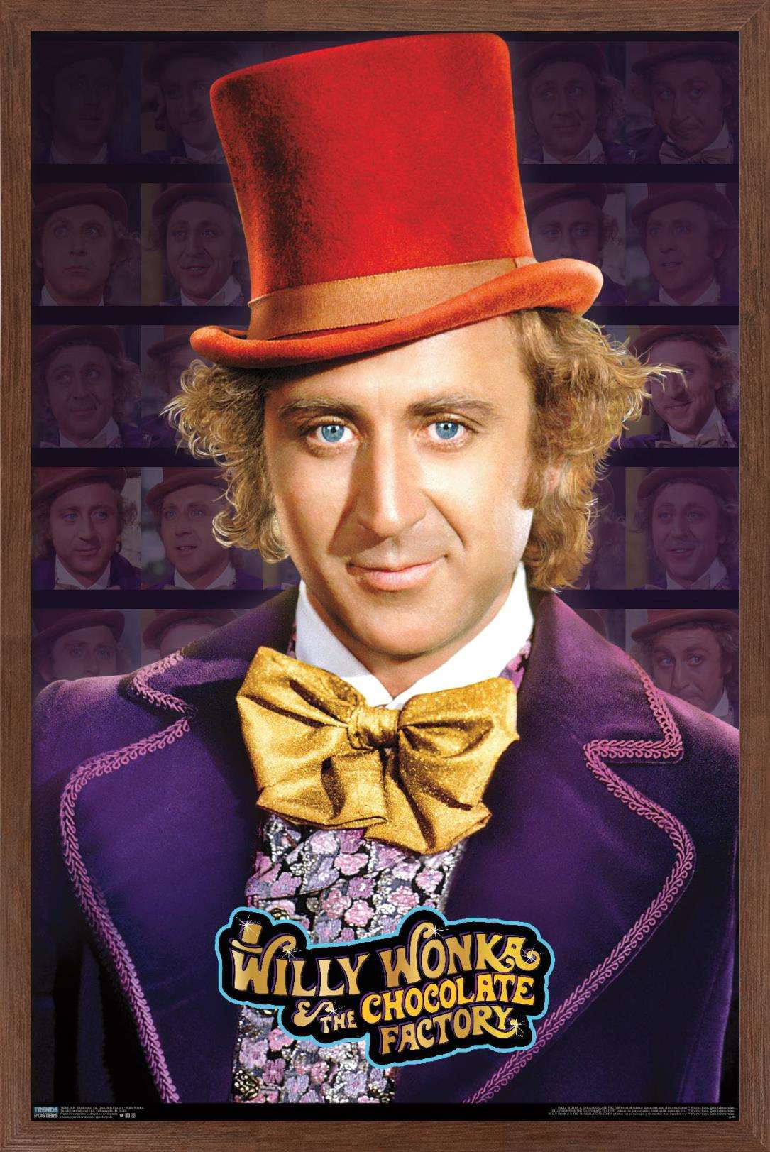 Willy Wonka The Chocolate Factory Willy Wonka and the Chocolate Factory - Willy Wonka Poster - Walmart