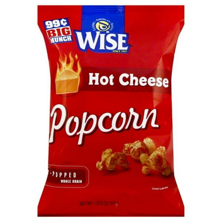 Wise Hot Cheese Popcorn, 1.875 Oz.