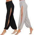 thumbnail image 1 of Pantalones de yoga Harlan hippies de corte alto para mujeres europeas y americanas, 1 of 5