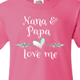 thumbnail image 4 of Inktastic Nana and Papa Love Me- Heart Grandchild Youth T-Shirt, 4 of 5