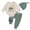 Beige, variant on mgoYE 3Pcs Newborn Baby Boy Coming Home Outfit Farm New Little Farmer Long Sleeve Romper Tops Pants Set Hat Fall Clothes(Beige,0-3 Months)