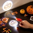 thumbnail image 4 of 48 PC Halloween Projection Finger Lights Glow In Dark Handheld Toy With Beam Party Trick, 4 of 6