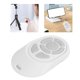 thumbnail image 4 of Bluetooth Control Remoto Página Turner Universal APP Desplazamiento Clicker Cámara Obturador Remoto Botón Selfie para Teléfono Celular Blanco, 4 of 8