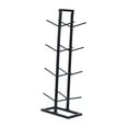 thumbnail image 2 of koolsoo 4 Layer Ball Storage Rack Decor Basketball Holder for Gym Indoor Living Room Black, 2 of 9