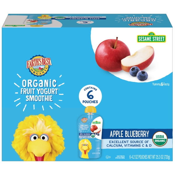 earth's best smoothie pouches