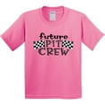 thumbnail image 3 of Inktastic Future Pit Crew Racing Flags Youth T-Shirt, 3 of 5