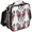 Black, variant on Jiaoprinted Pumpkins Thanksgiving Insulated Lunch Box Bag, Autumn Leaves Leakproof Portable Adults Lunch Cooler Tote Bag for Work Picnic