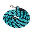 thumbnail image 4 of Cuerda de de caballo práctico con clip giratorio rin halter cuerda lana de caballo de Negro, 4 of 8
