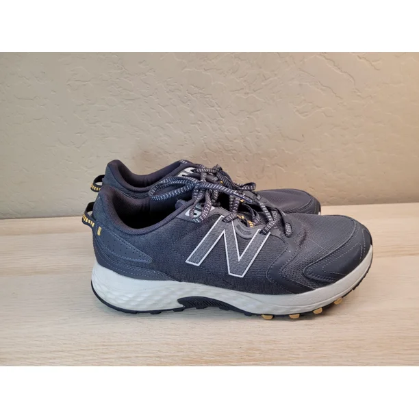New Balance 410 V7 MT410LG7 Black Trail Shoes Sneakers Mens Size 10.5 4E