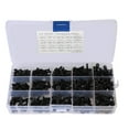 thumbnail image 3 of Easy To Carry And Store M3 M4 M5 Screws， High Hardness Corrosion Resistance Hex Socket Screw Set， For Car Maintenance Mechanical Maintenance, 3 of 8