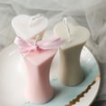 thumbnail image 2 of Geemin 3D Heart Cylinder Shape Silicone Mold for DIY Wedding Art Candle Making Soap Crayon Wax Lotion Bar Mould Tools, 2 of 9