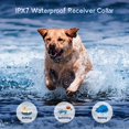 thumbnail image 4 of E-collar Dog Training Collar Rechargeable LCD Remote Shock PET Puppy Waterproof Trainer (white), 4 of 6