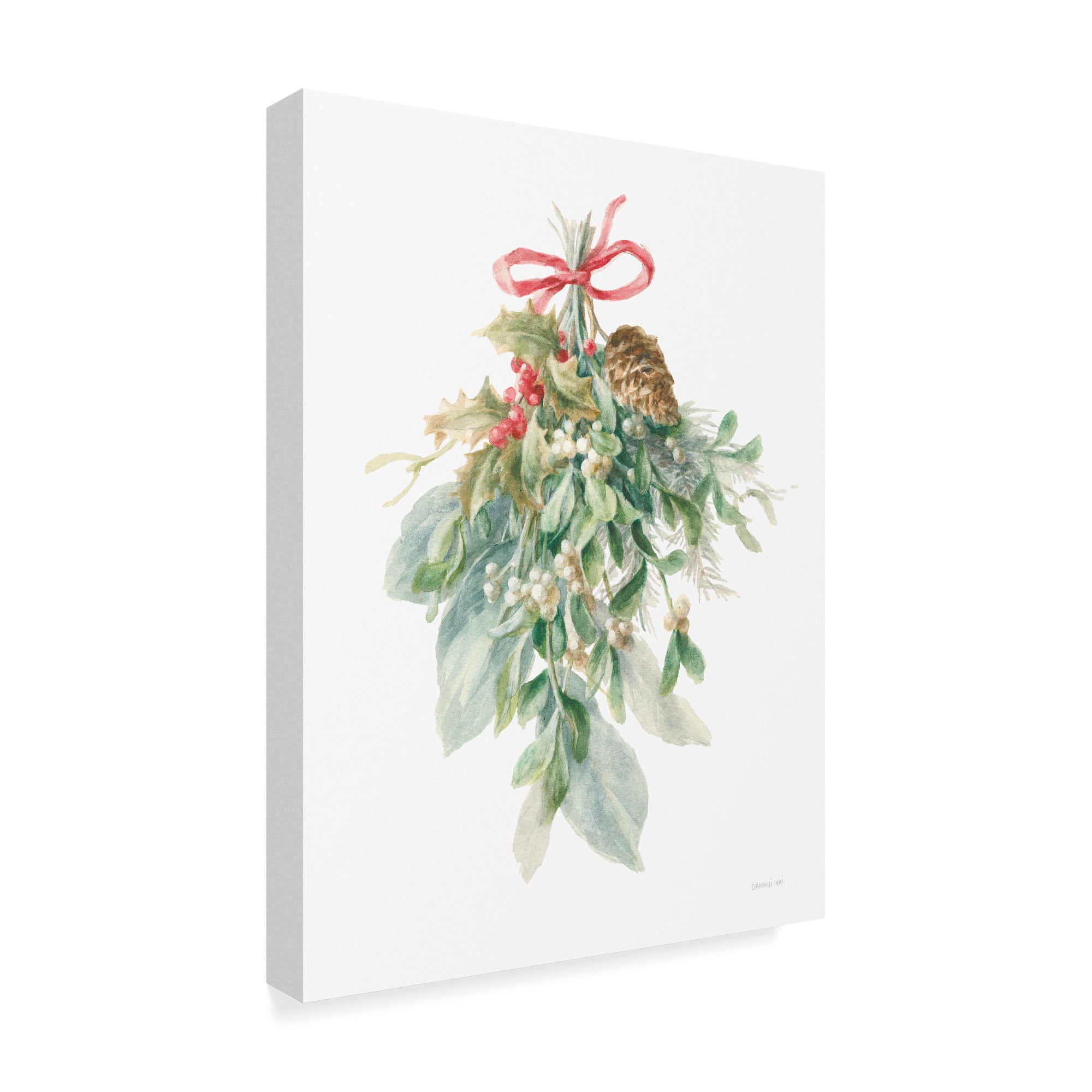 Trademark Fine Art 'Floursack Holiday XII' Canvas Art by Danhui Nai
