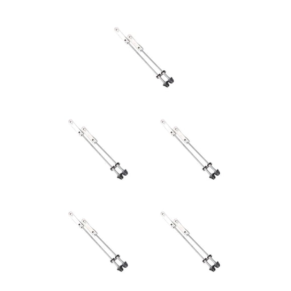 Soidarity Brochetas de liberación rápida estables de acero, 2 uds., varillas de palo de cubo de rueda, buen sellado, impermeable, delantero, Type2 NO2
