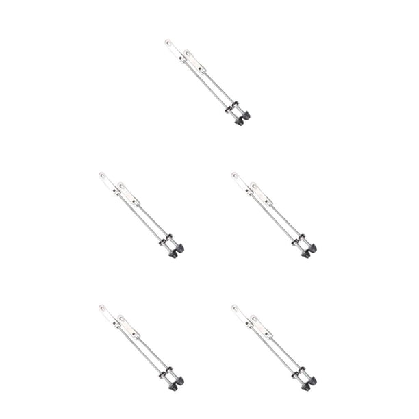 Soidarity Brochetas de liberación rápida estables de acero, 2 uds., varillas de palo de cubo de rueda, buen sellado, impermeable, delantero, Type2 NO2