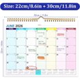 thumbnail image 3 of Calendario de Pared 2026-2027, Enero 2026 - Junio 2027, con Página de Lista de Tareas, 22 cm x 30 cm, Calendario de Gran Tamaño, para la Oficina, el Hogar y la Escuela, 3 of 3