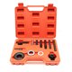 thumbnail image 3 of Kit De Extractor E Instalador De Polea De 12 Uds., Kit De Herramientas De Extracción De Alternador De Polea De Dirección Asistida, Accesorios De Reparación De Automóviles Para Buick Para Ford Yuarrent VI003074-00, 3 of 6