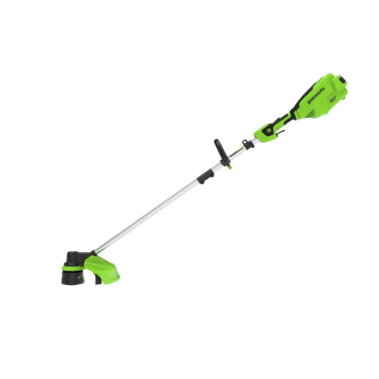 Greenworks 60V 16” Front Mount String Trimmer + 2.5Ah Battery & 3A