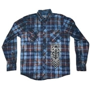 Xtreme Couture by Affliction Mens Button Down Shirt Stone Eagle