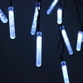 thumbnail image 3 of Lámparas LED solares Para exteriores Wdftyju 3,5 M 20 LED Piton de hielo luces blancas, 3 of 8