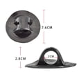 thumbnail image 4 of MYG 2pcs PVC Motor Mount Kayak Inflatable Boat Canoe Rubber Accessories Black, 4 of 8