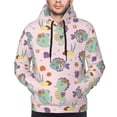 thumbnail image 2 of Bingfone Fish Seahorse Men's Drawstring Hoodie Long Sleeve Pocket Sweatshirts-XX-Large, 2 of 6