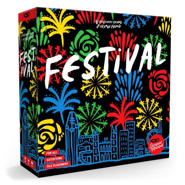 Juego de mesa Scorpion Masqué Festival Light Up The Sky 8+ Years