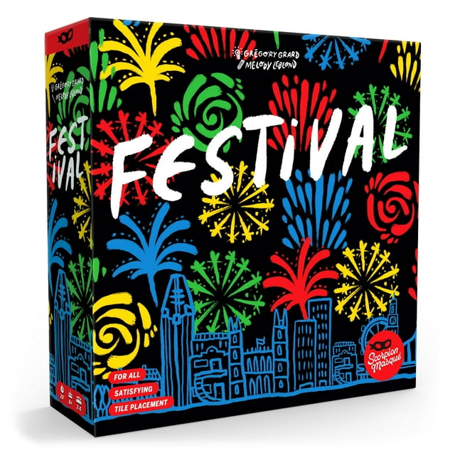 Juego de mesa Scorpion Masqué Festival Light Up The Sky 8+ Years