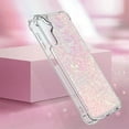 thumbnail image 6 of Slim Fit Phone Case for Samsung Galaxy A14, Glitter Liquid Quicksand Effect Silicone Soft TPU Case with Camera Lens and Screen Protection for Galaxy A14 5G/4G,LSWT Pink, 6 of 14