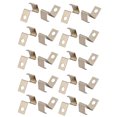 thumbnail image 1 of Unique Bargains 20Pcs Silver Tone Metal SMT Mounted AAA Battery Positive Negative Contact Plate, 1 of 3