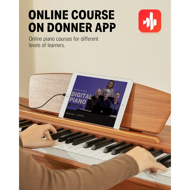 Donner DDP-80 Wooden Style Digital Piano  Architecture design, Wooden,  Architecture