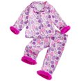 thumbnail image 2 of Likimi Infant Toddler Girls Halloween Pajamas Set Long Sleeve Hallowmas Pumpkin Print Lapel Button Down Pjs Tops With Pants Soft Comfort Clothes Set, 2 of 8