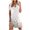 White formal dresses for women, variant on Wycnly Formal Dresses for Women Beach Fashion Cold Shoulder Strappy Keyhole Slim Tunic Sundress Crewneck Short Sleeve Sunflower Print Summer Mini Dress Purple m