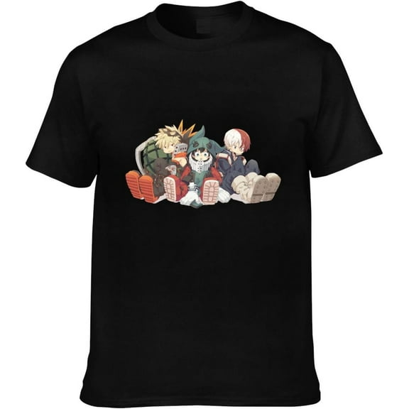 My Hero Academia T-Shirt for Men Women Short Sleeve Cotton T-shirts