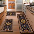 thumbnail image 2 of Kitchen Rugs Sets of 3 Non Slip Washable Kitchen Mats for Floor, Waterproof Kitchen Runner Rug, Floor Mat Carpet for Entryway, Laundry, Sink, Hallway, Bathroom, 2 of 10
