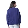 thumbnail image 2 of Women's G-III 4Her by Carl Banks Purple Baltimore Ravens Oversized Feud Sweatshirt, 2 of 2