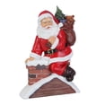 thumbnail image 3 of Figuras navideñas de Papá Noel de resina, estatua de Papá Noel, figura artesanal de Papá Noel para Estilo G, 3 of 9