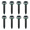 8Pcs, variant on 4Pcs Solar Ultrasonic Mouse Repellent,Round Mouse Repeller,Garden Ground Plug Driver,Outdoor Animal Deterrent with Solar