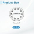 thumbnail image 2 of 20Pcs SAE 7/16" 304 Stainless Steel Internal Tooth Lock Washer, 2 of 6