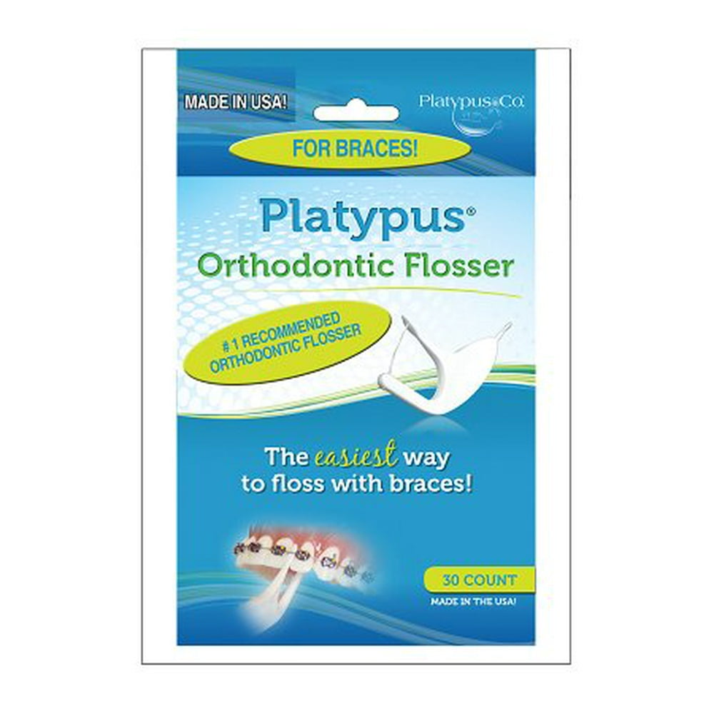 Platypus Orthodontic Flossers Unique Innovative Structure Quick Safe