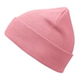 thumbnail image 5 of mgoYE Black Hats for Men Womens Lined Beanie Hat Lining Winter Hats Beanies for Women Soft Beanie Cap(Watermelon Red,One Size), 5 of 6